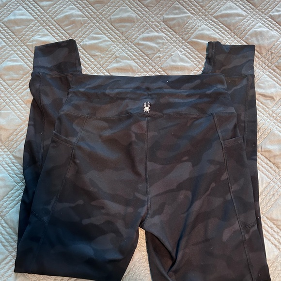 Spyder  Dark Camouflage Leggings - Picture 3 of 4